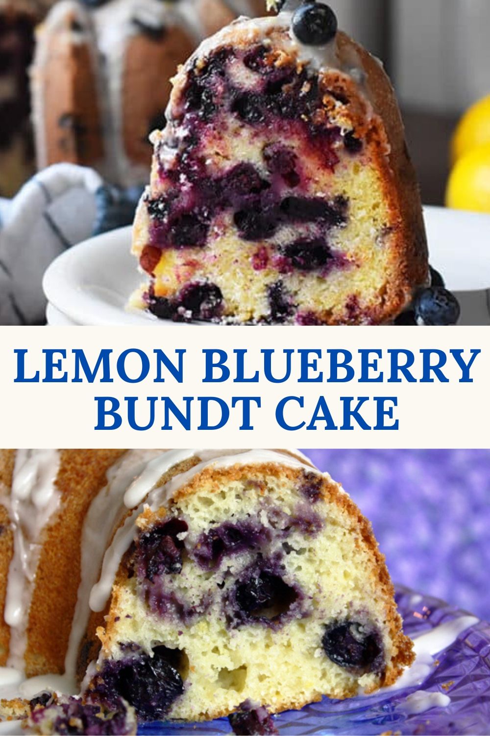 Lemon Blueberry Bundt Cake - RF chicken