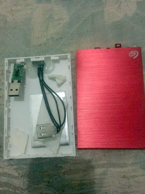 Hardisk external palsu yang dijual di bukalapak Hardisk external palsu yang dijual di bukalapak
