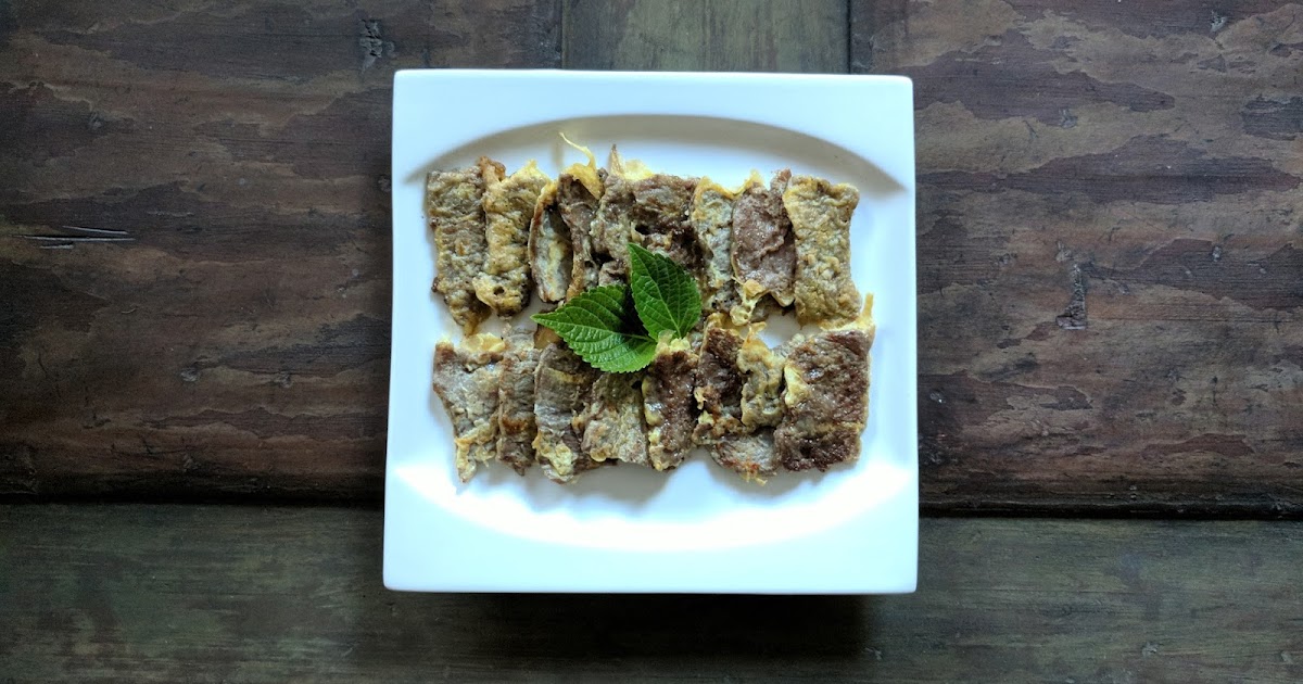 The Kitchen Korean Meat Pancake Yukjeon