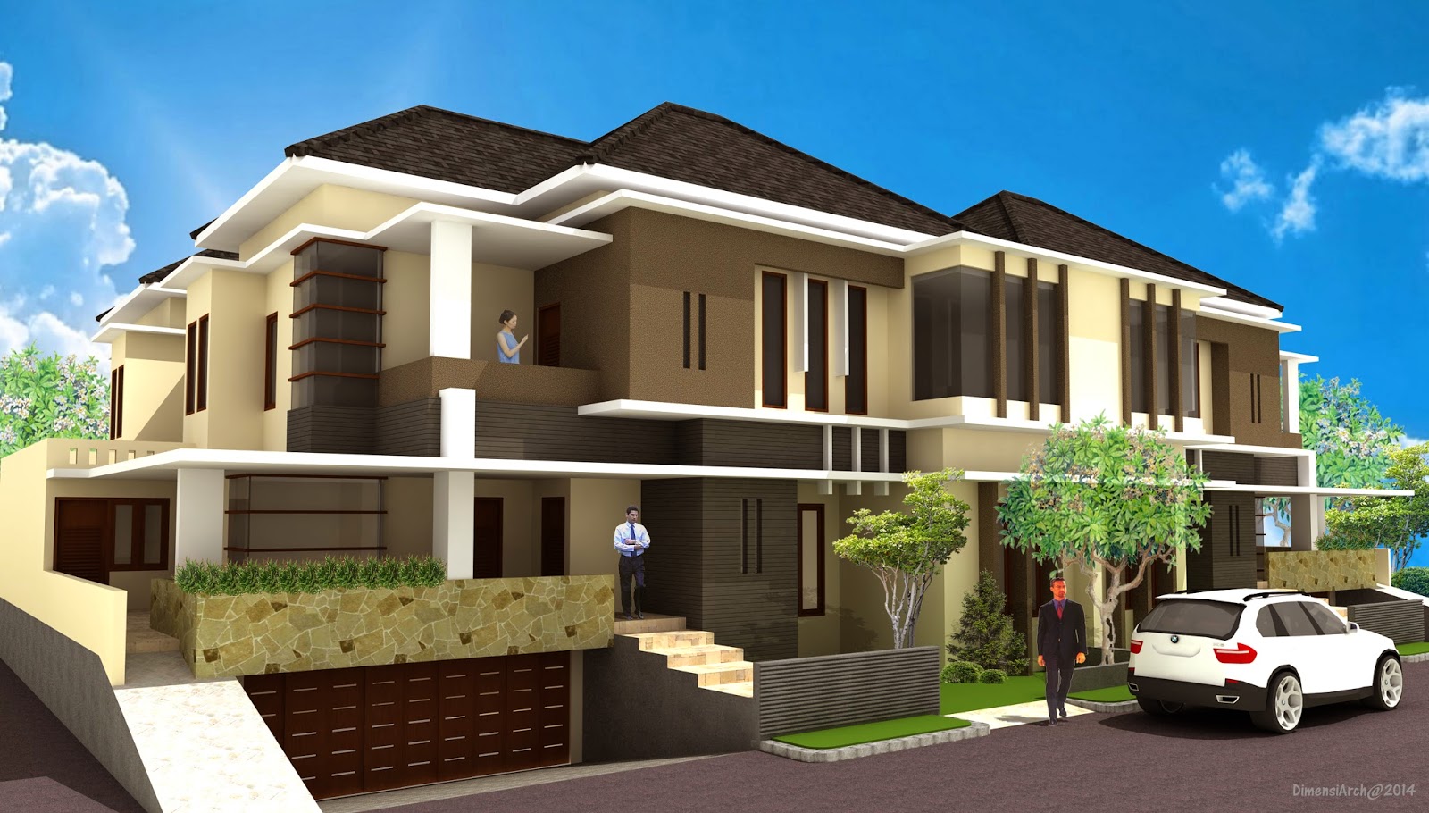 Gambar Desain Rumah Minimalis Mewah 2022