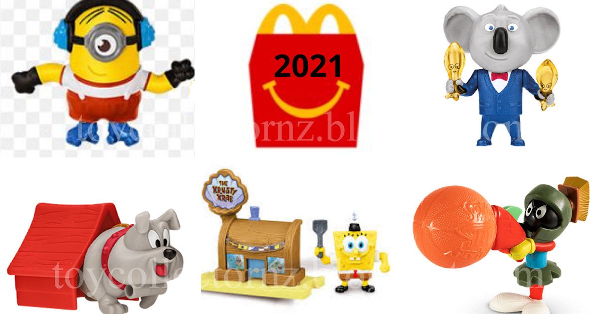 Toy Collector New Zealand McDonalds Happy Meal Toys List 2021 Australia and New Zealand