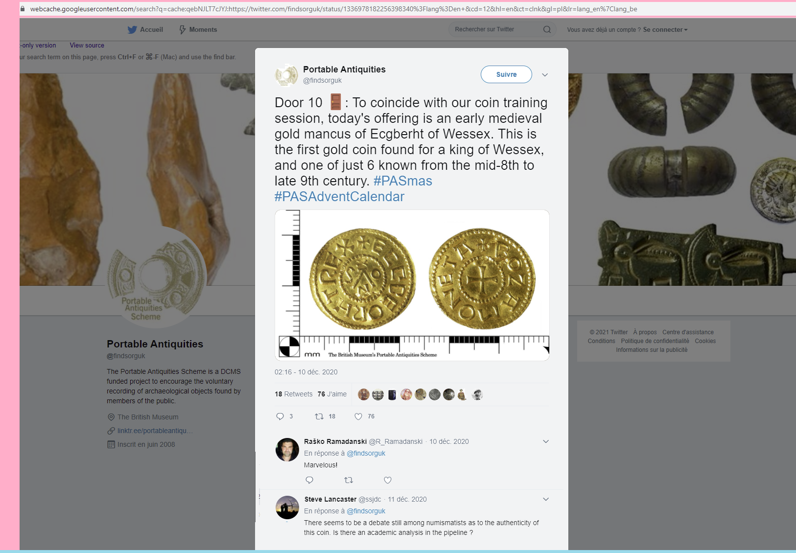 Portable Antiquity Collecting and Heritage Issues