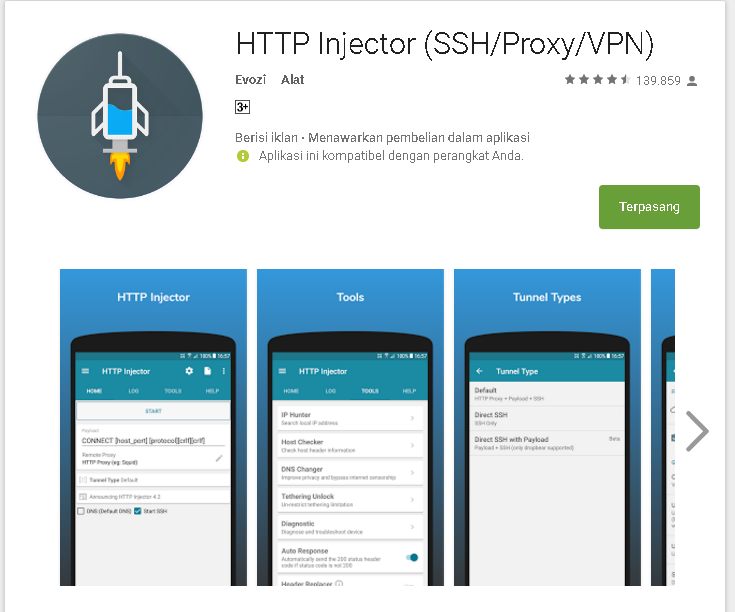 Cara Menciptakan Config Dengan Mode Direct Di Aplikasi Http Injector
