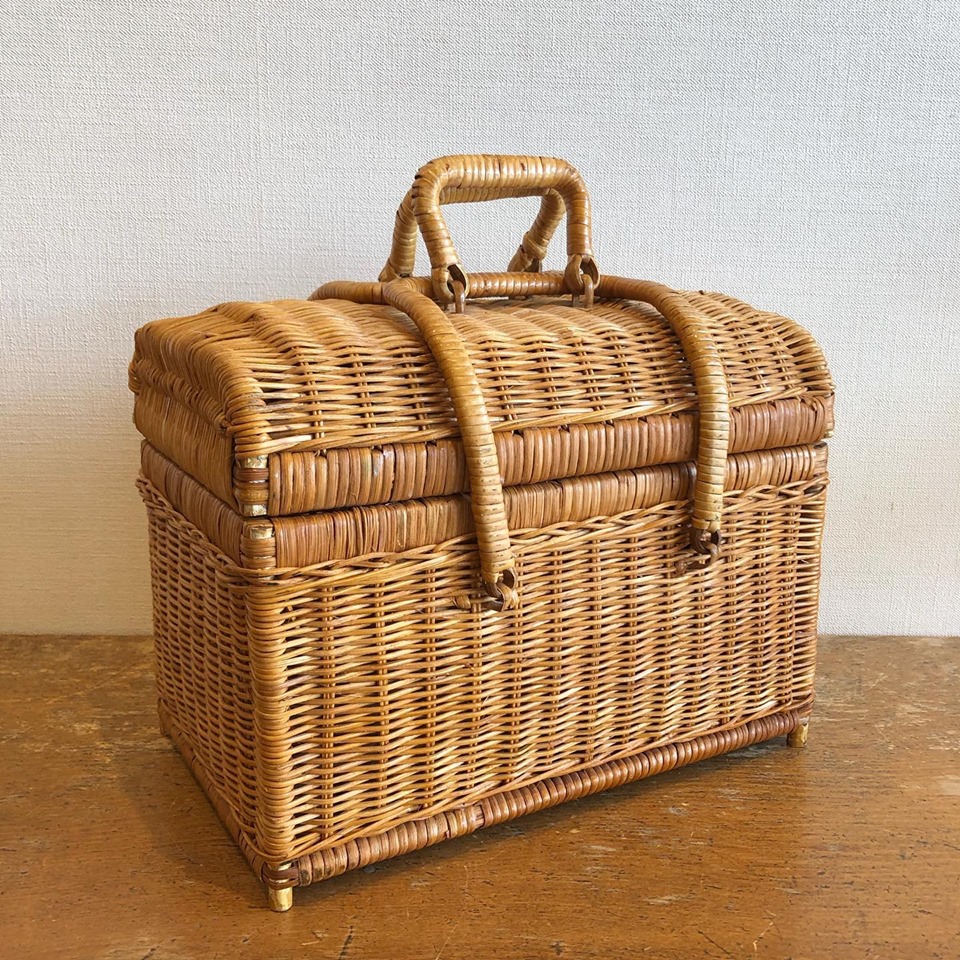 POTLATCH ラタンピクニックバスケット