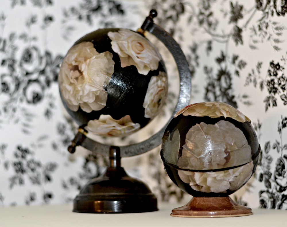 DIY Floral Globe Rachel Teodoro