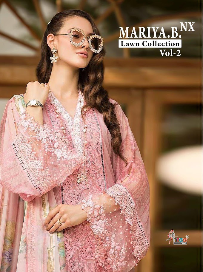 Shree fab mariya b lawn vol 2 Nx Pakistani Suits wholesale