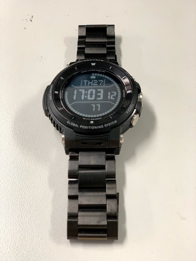 小さくなったカシオ Pro Trek Smart Wsd F30 ミニインプレ 装着感もアップし 街中でも利用しやすくなった印象 Dream Seed