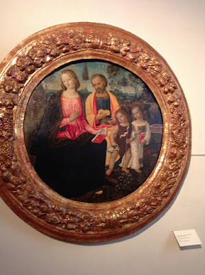 Pinacoteca di Siena: Sacra Famiglia con San Giovannino di Bernardino di Betto detto il Pinturicchio
