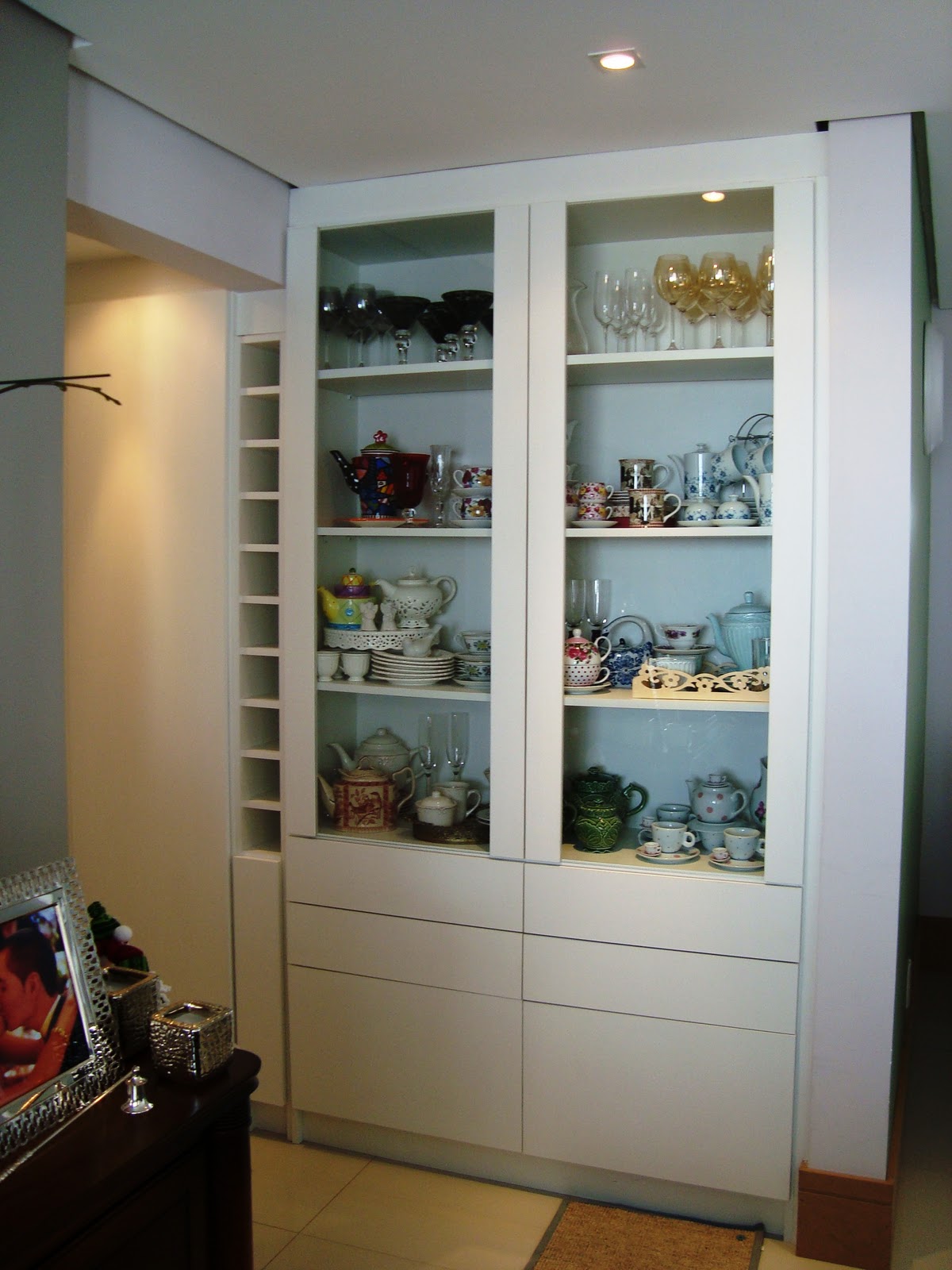 Minha Casa de Açúcar: Armários da sala!!!!!