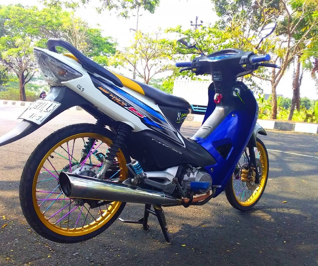 Modifikasi Supra Fit New : Koleksi Foto Modifikasi Motor Cross Supra