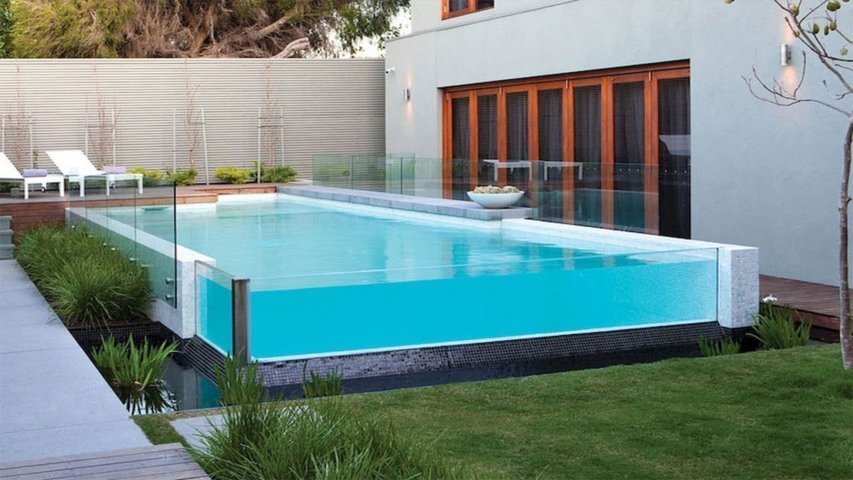 minimalist small swimming pool design