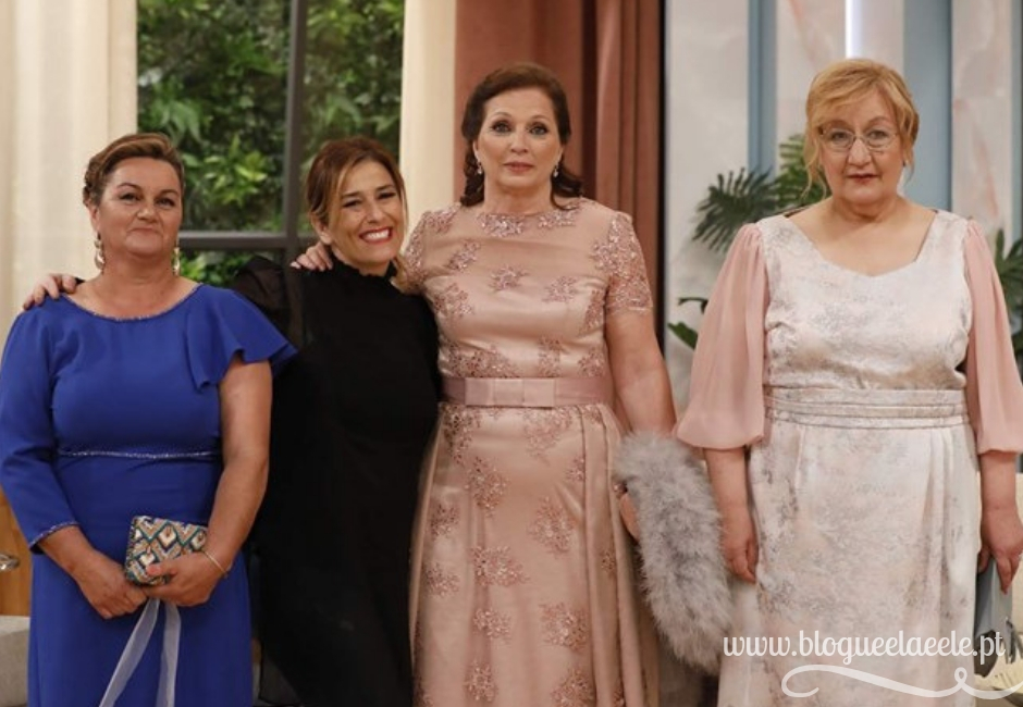 A mãe da noiva no programa da Cristina Ferreira o programa da cristina + cristina ferrira + mãe da noiva + roupa para casamento + pedro e telma + blogue português de casal + ela e ele + ele e ela + incroyable atelier + manu bela atelier + sic