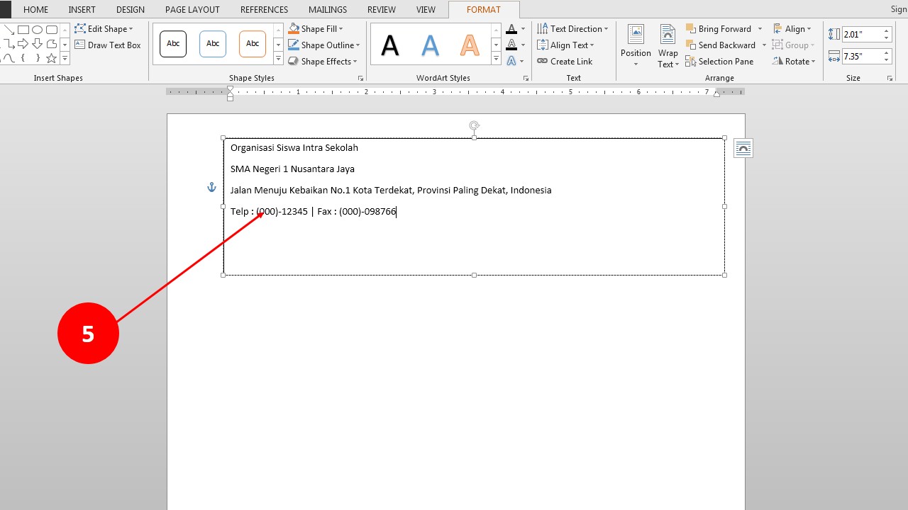 Cara Membuat Kop Surat Instansi Resmi Dengan Microsoft