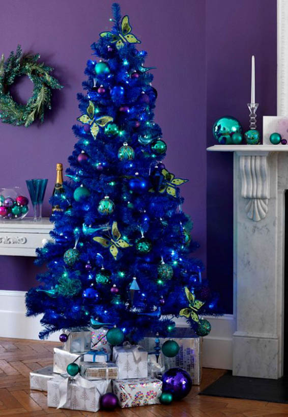 Arbico Organics Colorful Christmas Trees A New Take On An Old Tradition