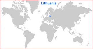 image: Lithuania Map location