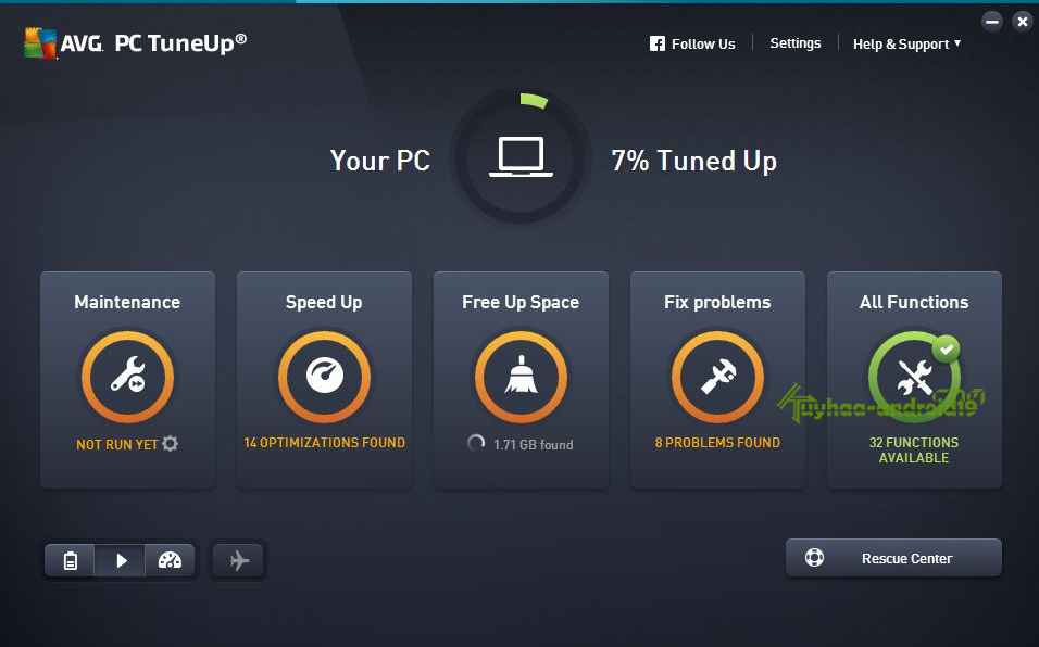 AVG PC TuneUp 64 Bit Free Download