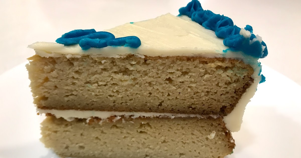 Low Carb Vanilla Birthday Cake | Caroline's Keto Kitchen
