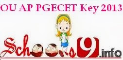 AP PGECET Key's 2013