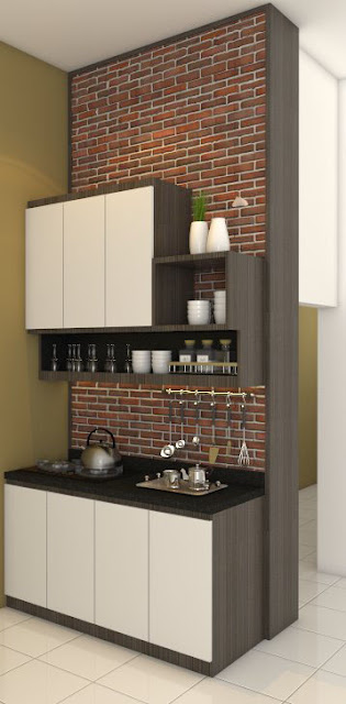 desain kitchen set unik