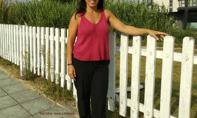 Con hilos, lanas y botones: Streamline Tank