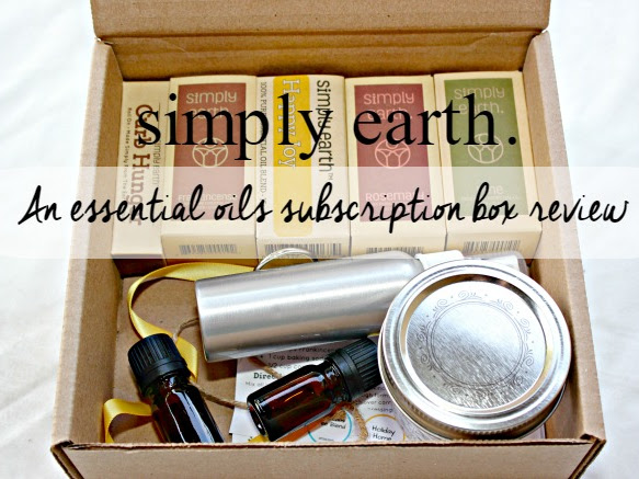 Review: Simply Earth - An essential oils subscription box (Plus a special offer)