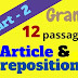 Articles and Prepositions | Class 10 | Do As Directed | Extra Question on Grammar | Textual Grammar | Madhyamik Grammar Practice