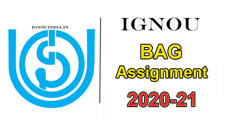 IGNOU BAG Assignment 2020-21, IGNOU BAG Assignment 2020, IGNOU BAG Assignment 20-21 Download, IGNOU BAG solved Assignment 20-21, IGNOU BAG solved Assignment