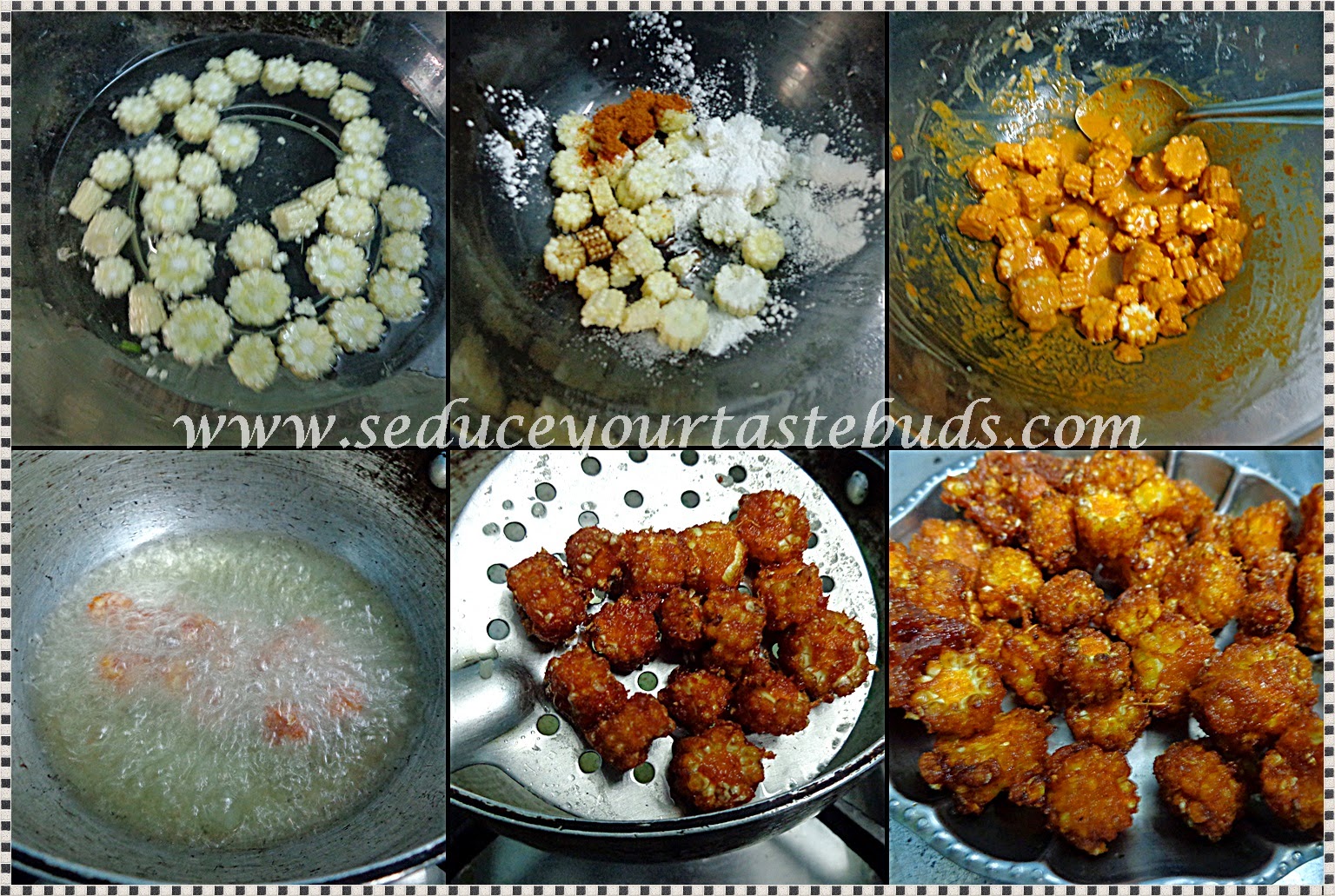 Baby Corn Fried Rice - Seduce Your Tastebuds...