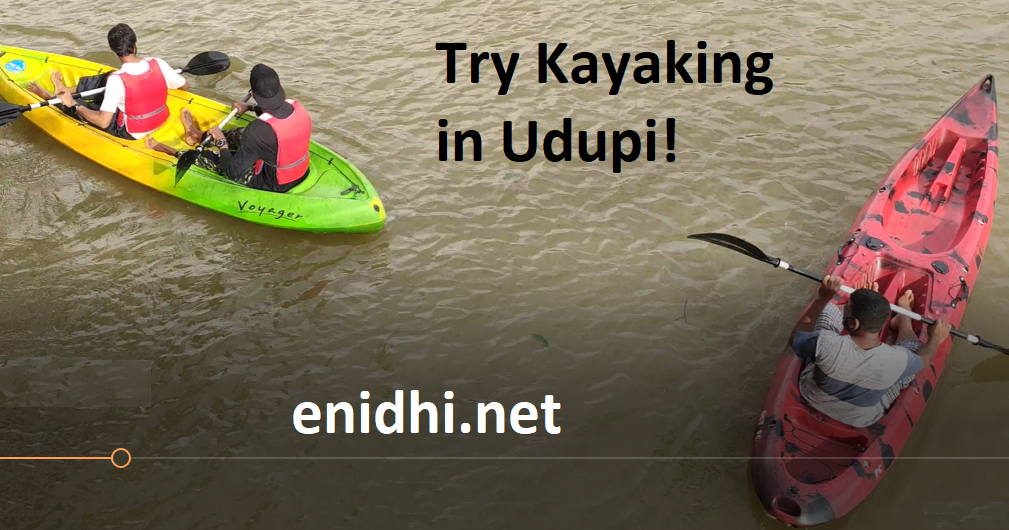 Kayaking adventure near Udupi in Suvarna river by Watersports Kemmannu