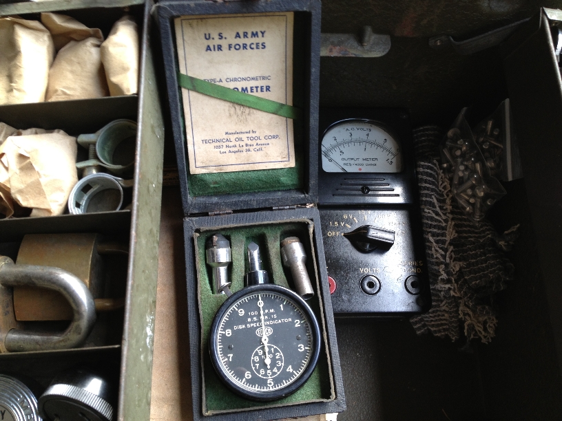 Just A Car Guy WW2 military tool box