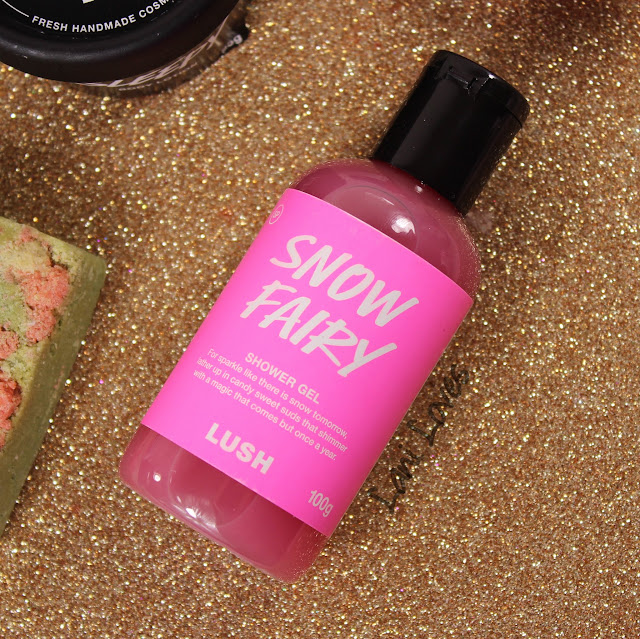 LUSH Snow Fairy Shower Gel review