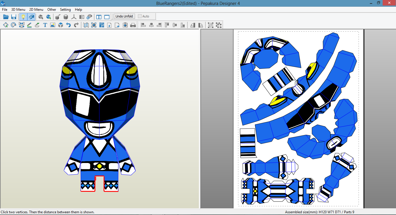green ranger pepakura viewer green ranger pepakura viewer