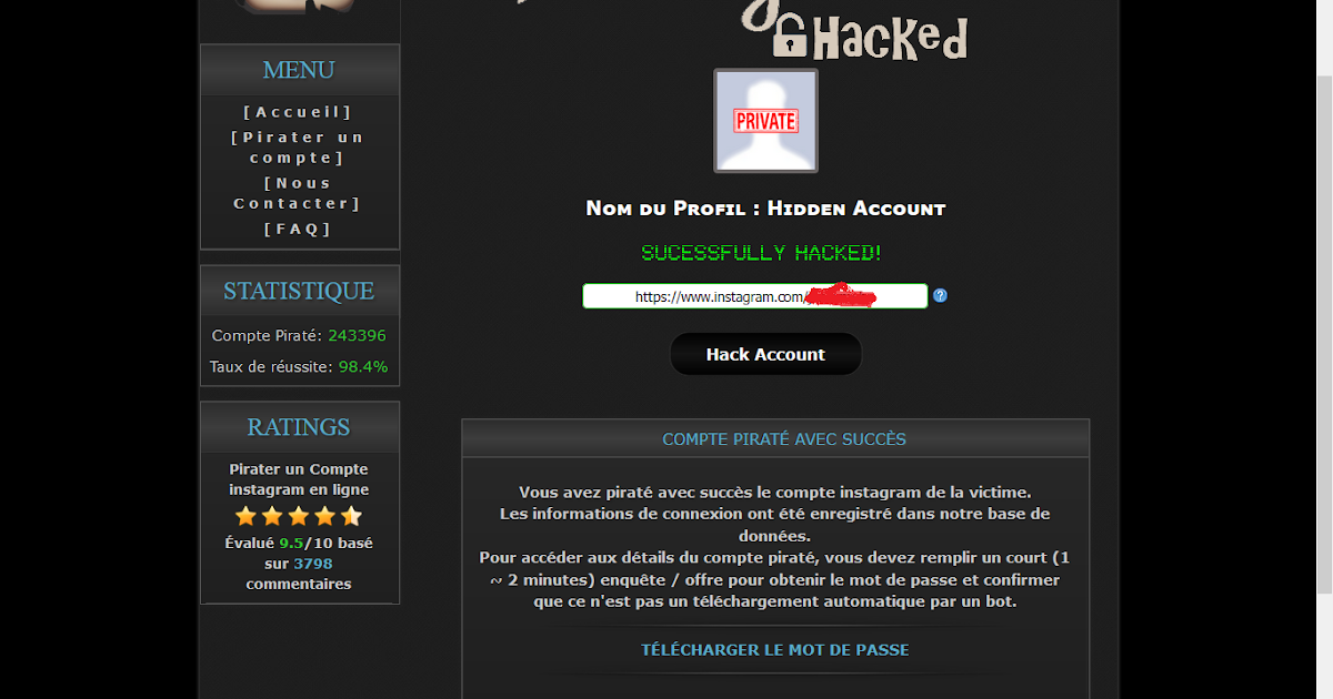 Comment Se Connecter A Instagram Sans Mot De Passe Comment pirater un compte Instagram Gratuitement et Facilement