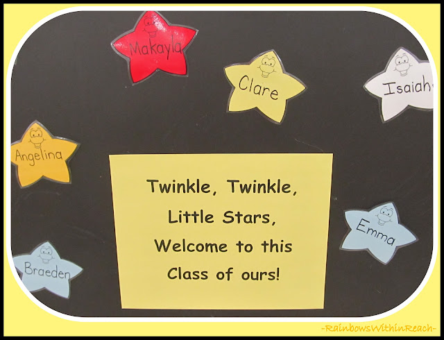 photo of: Back-to-School Bulletin Board: Twinkle, Twinkle Little Star Theme