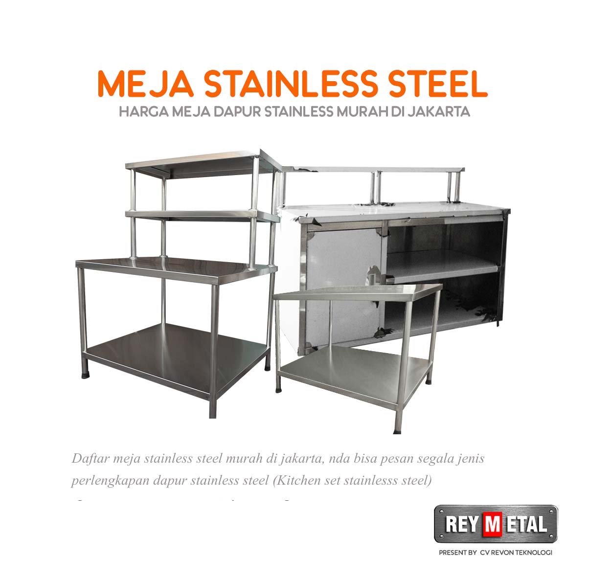 Jual Meja Stainless Steel di Jakarta Jual Meja Stainless Steel di Jakarta