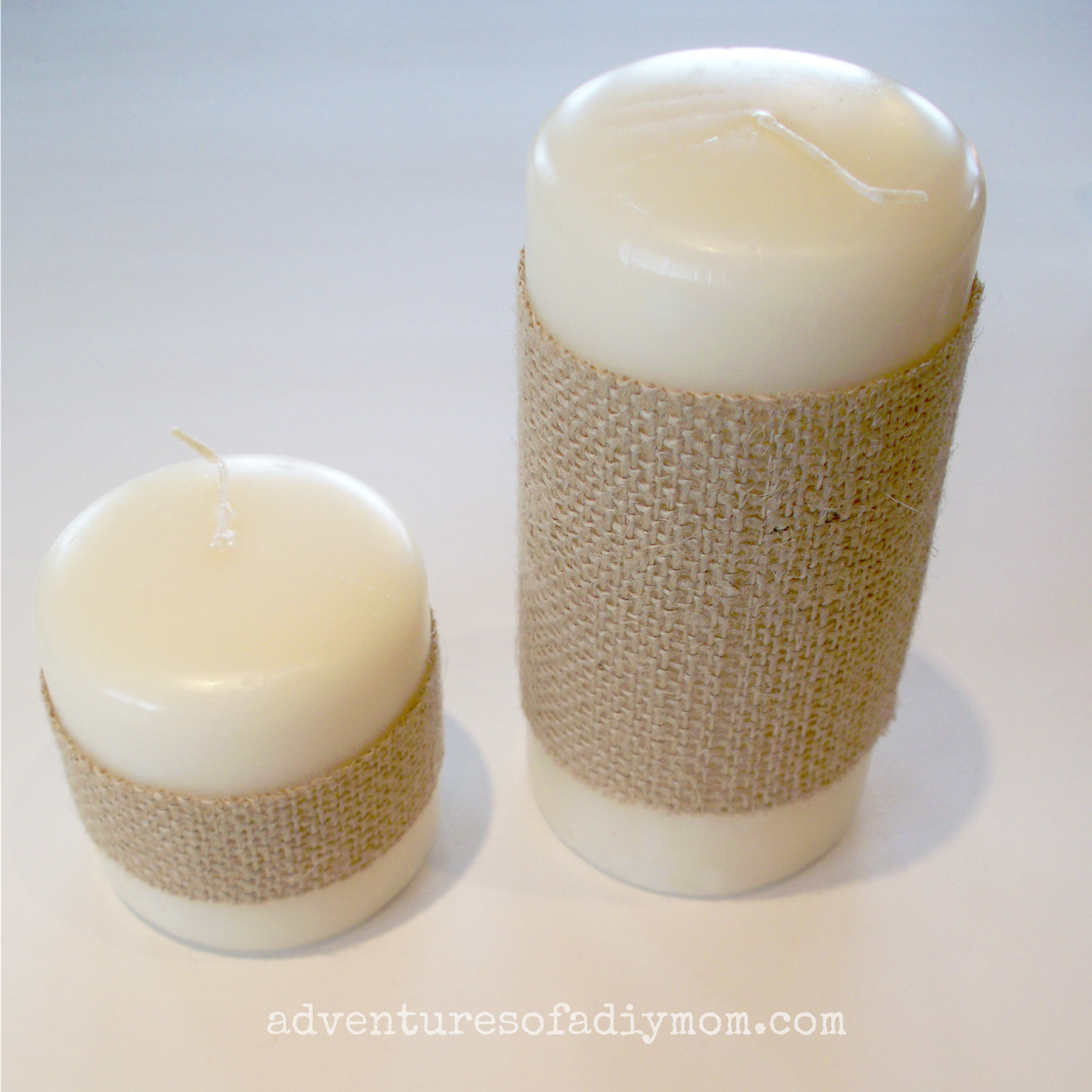Upholstery Tack Candles Adventures of a DIY Mom