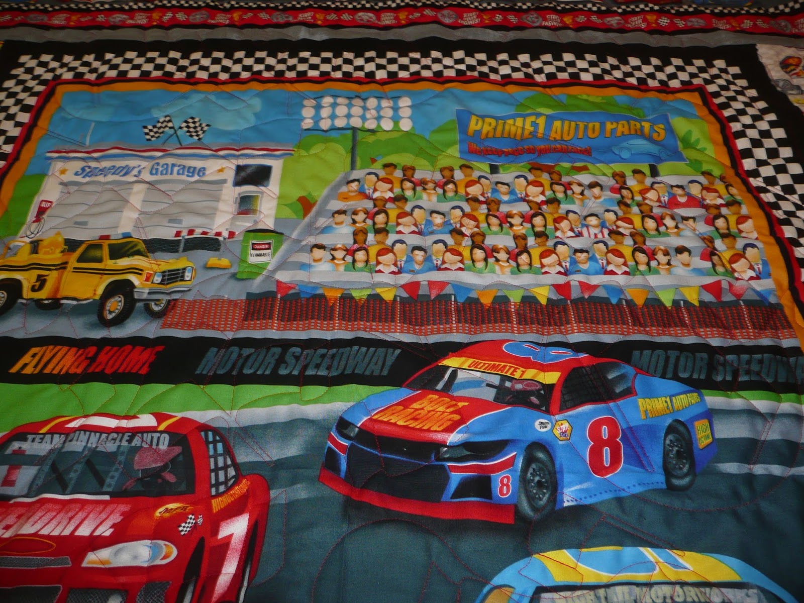 Acorn Ridge Quilting: Karyl's Race Track #2