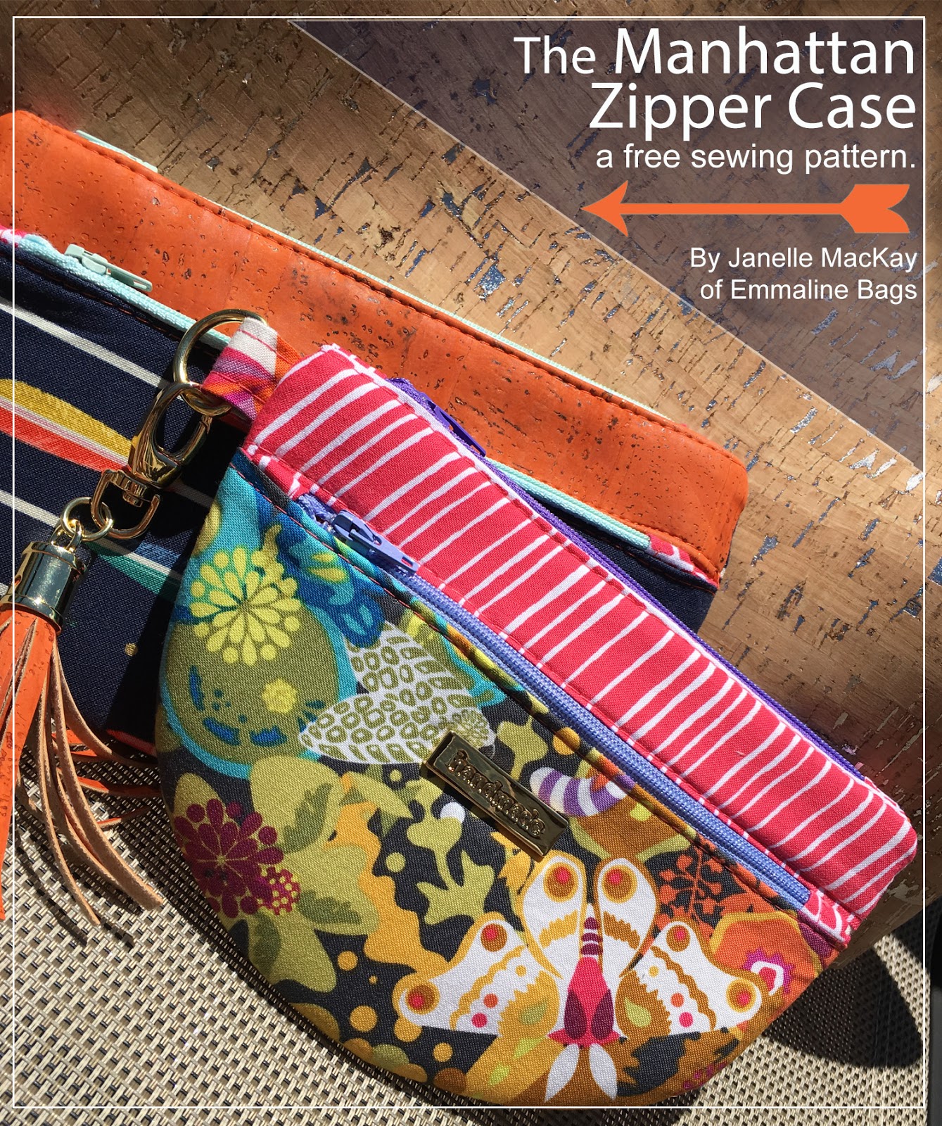 Emmaline Bags: Sewing Patterns and Purse Supplies: The Manhattan Zipper Case - A Free Sewing ...