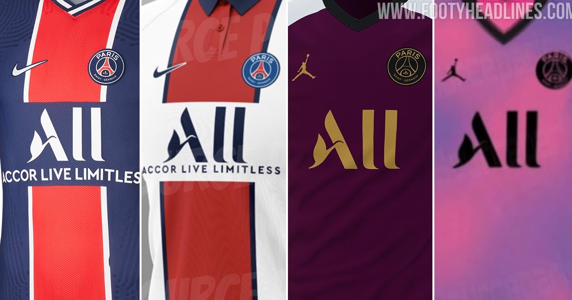 Nike Paris Saint Germain 20 21 Heim Auswarts Ausweich Viert Trikots Geleakt Nur Fussball