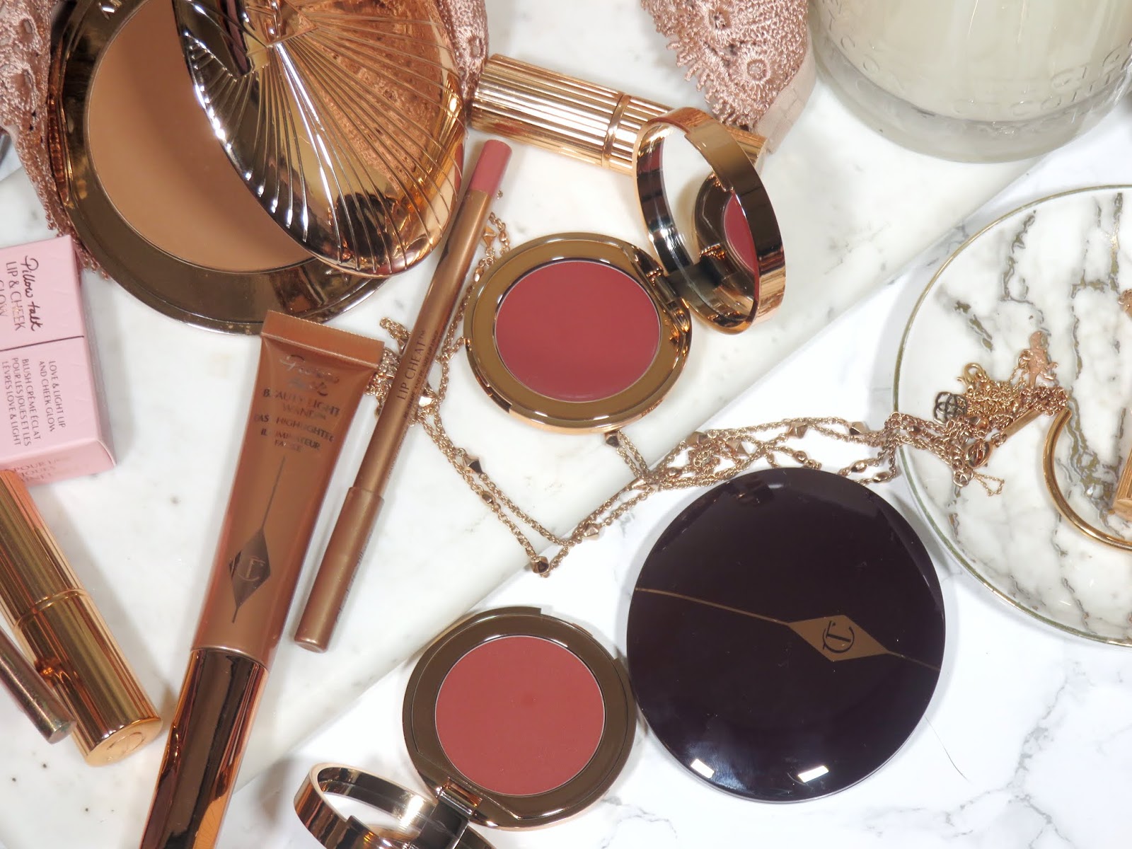 Charlotte Tilbury Pillow Talk Lip & Cheek Glow Review and Swatches