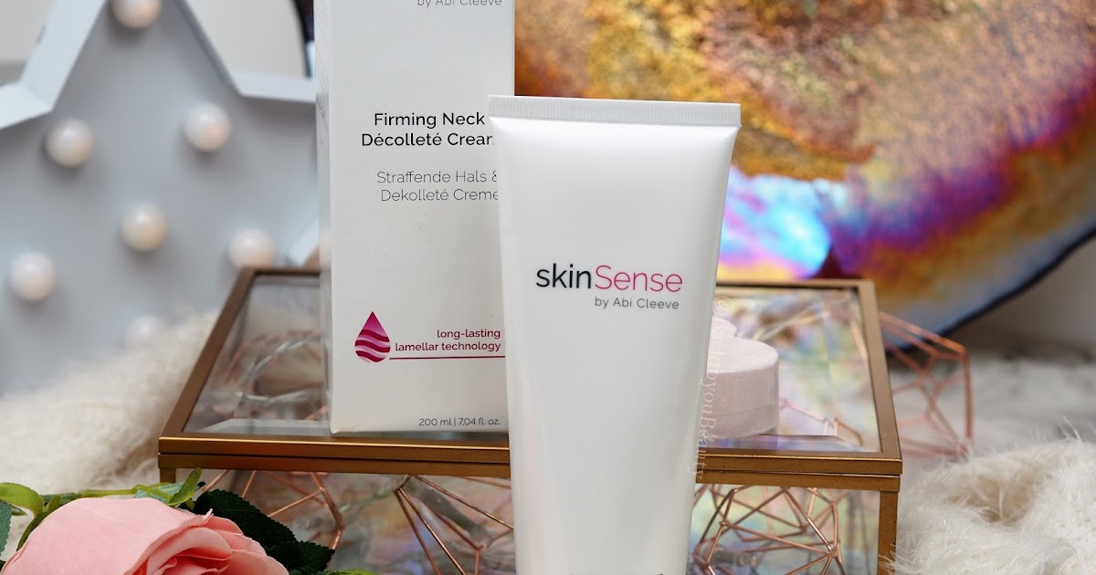 Qvc UK Beauty Product of the month Skinsense Neck and Dec Cream