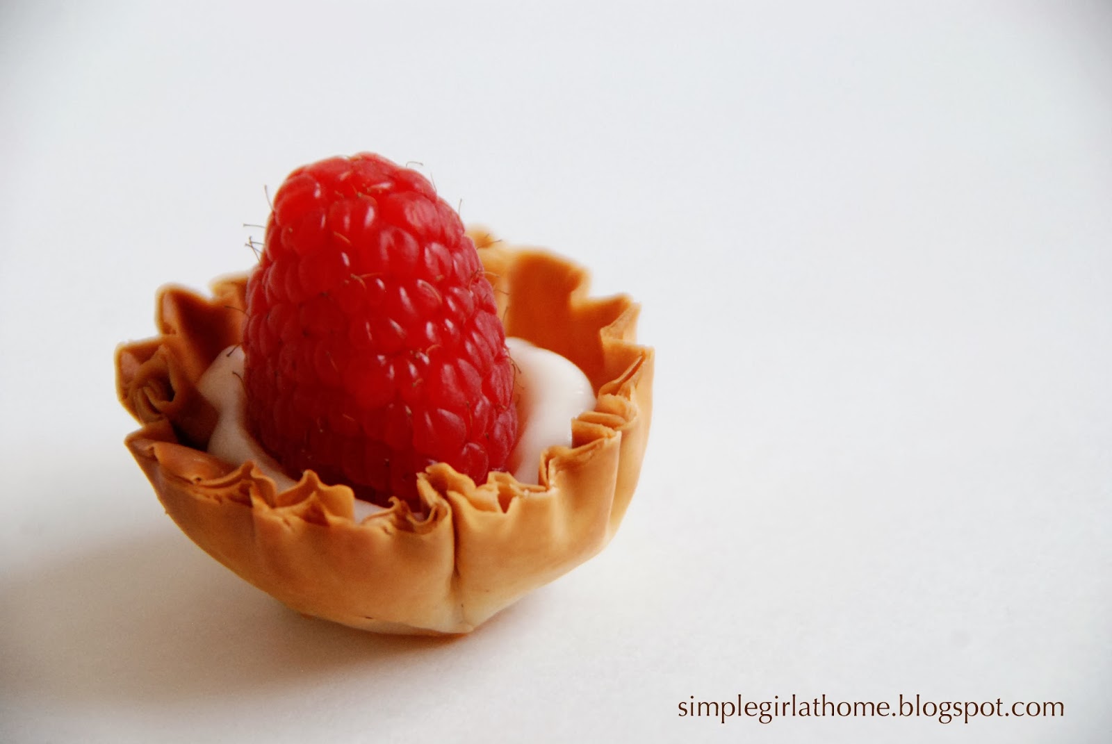 Raspberry Cream Cheese Tartlets