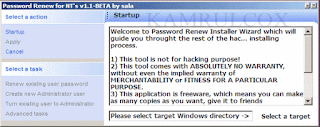 Password Renew for NT