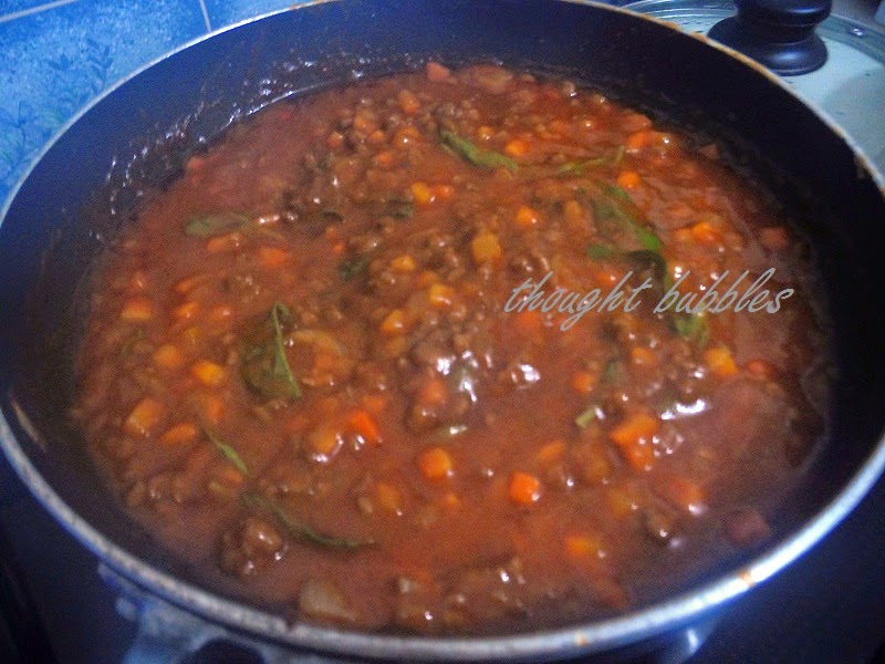 Thought Bubbles Recipe 101 Pancake House Spaghetti Sauce