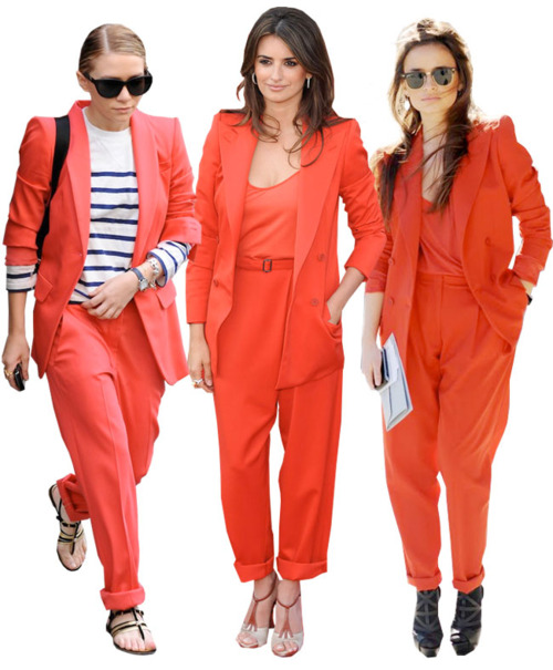 Briana Chanel: The Perfect Red Suit