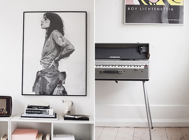 A Pared Back Copenhagen Home With a Hint of Rock 'n Roll!