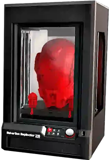 Büyük Boyutlu 3D Nesnelerin Baskıları için MakerBot 3D Yazıcı