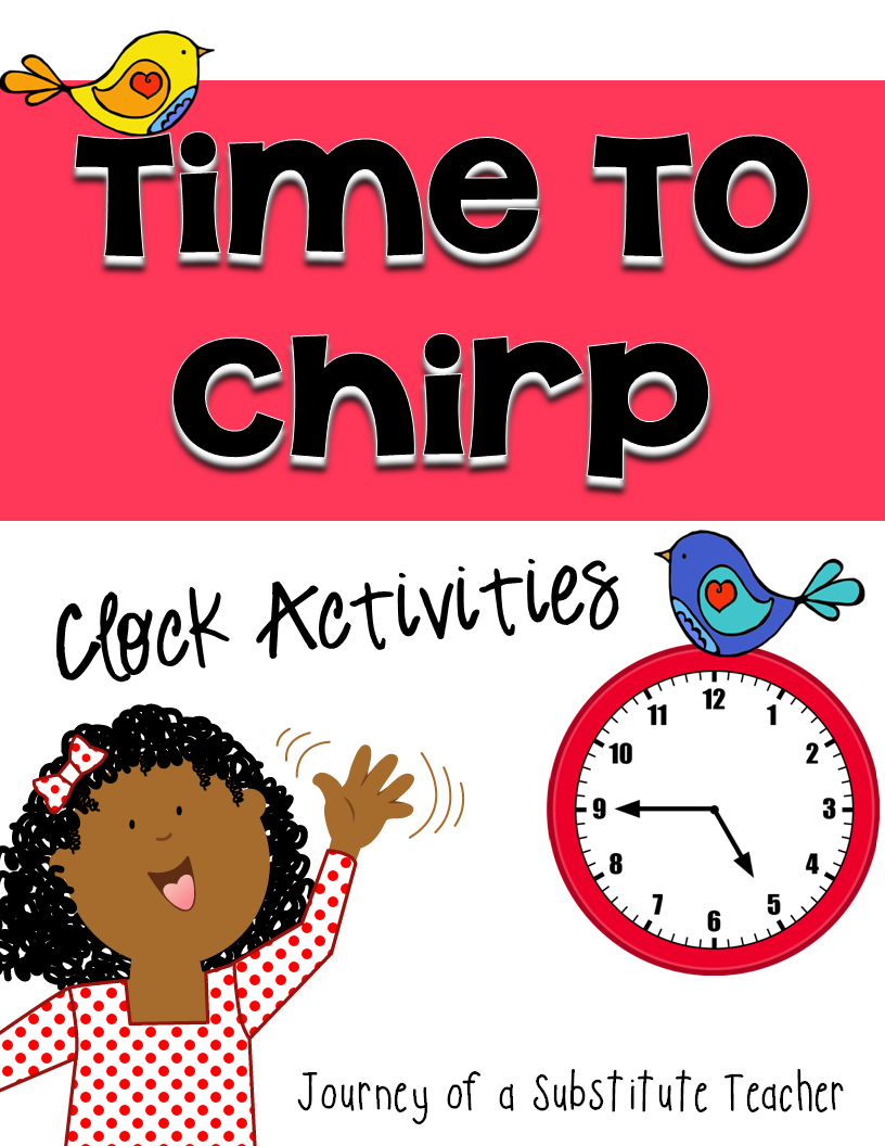 5 Tips For Teaching Time Journey of a Substitute Teacher