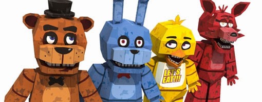 Five Nights At Freddy's Papercraft | Papercraft Paradise | PaperCrafts ...