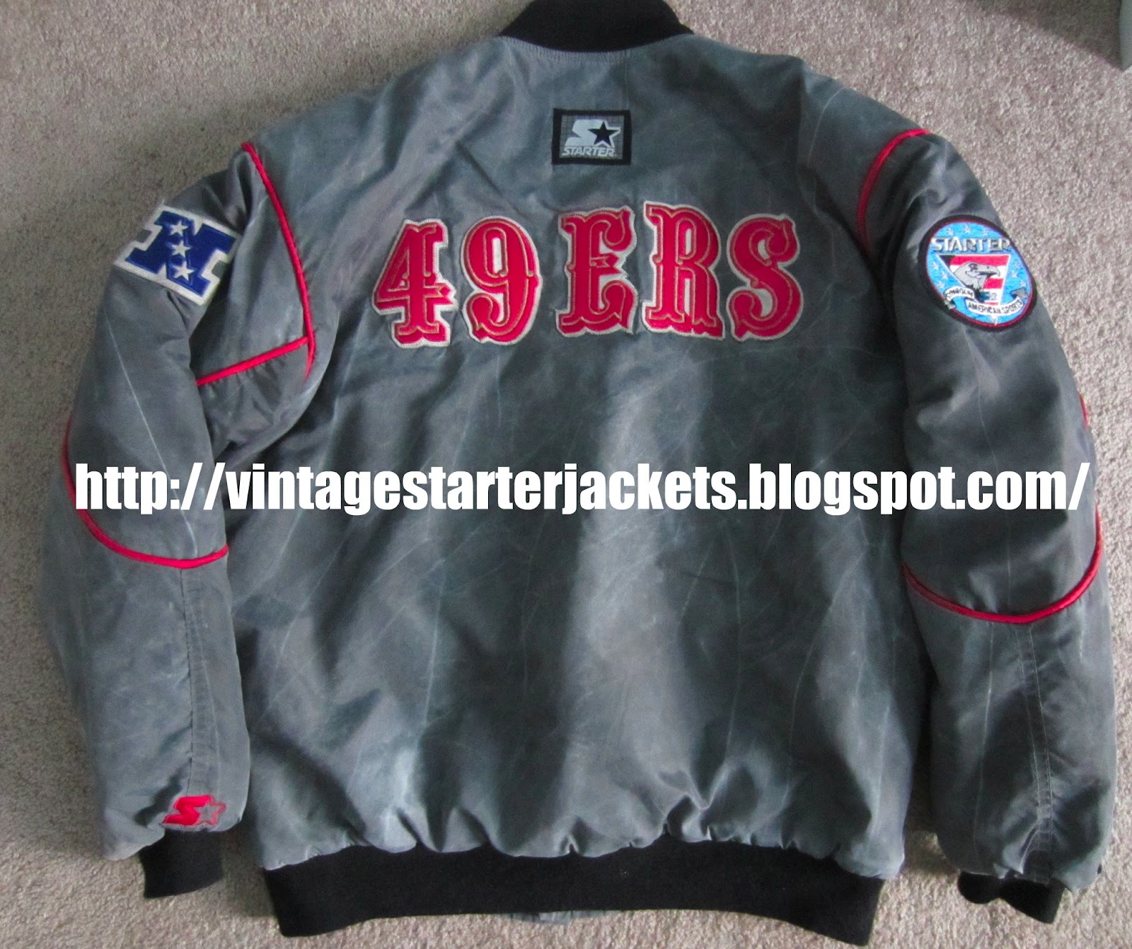 Vintage Sports Apparel Rare Vintage San Francisco 49ers Starter Jacket
